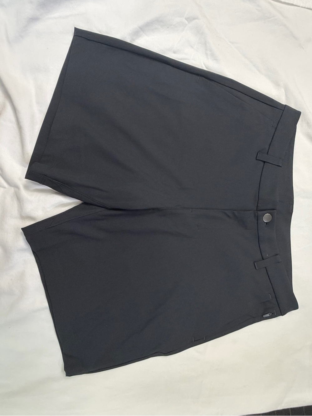 lululemon athletica Black Flat-Front Men's Shorts